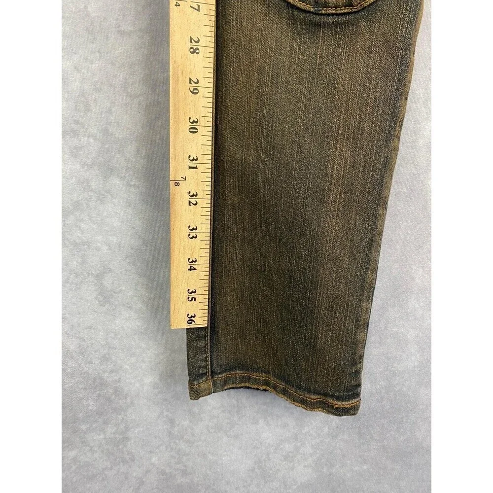 Imperious‎ Trading Jeans Mens 40x32 Zip Legs Pockets Stone Washed Vintage